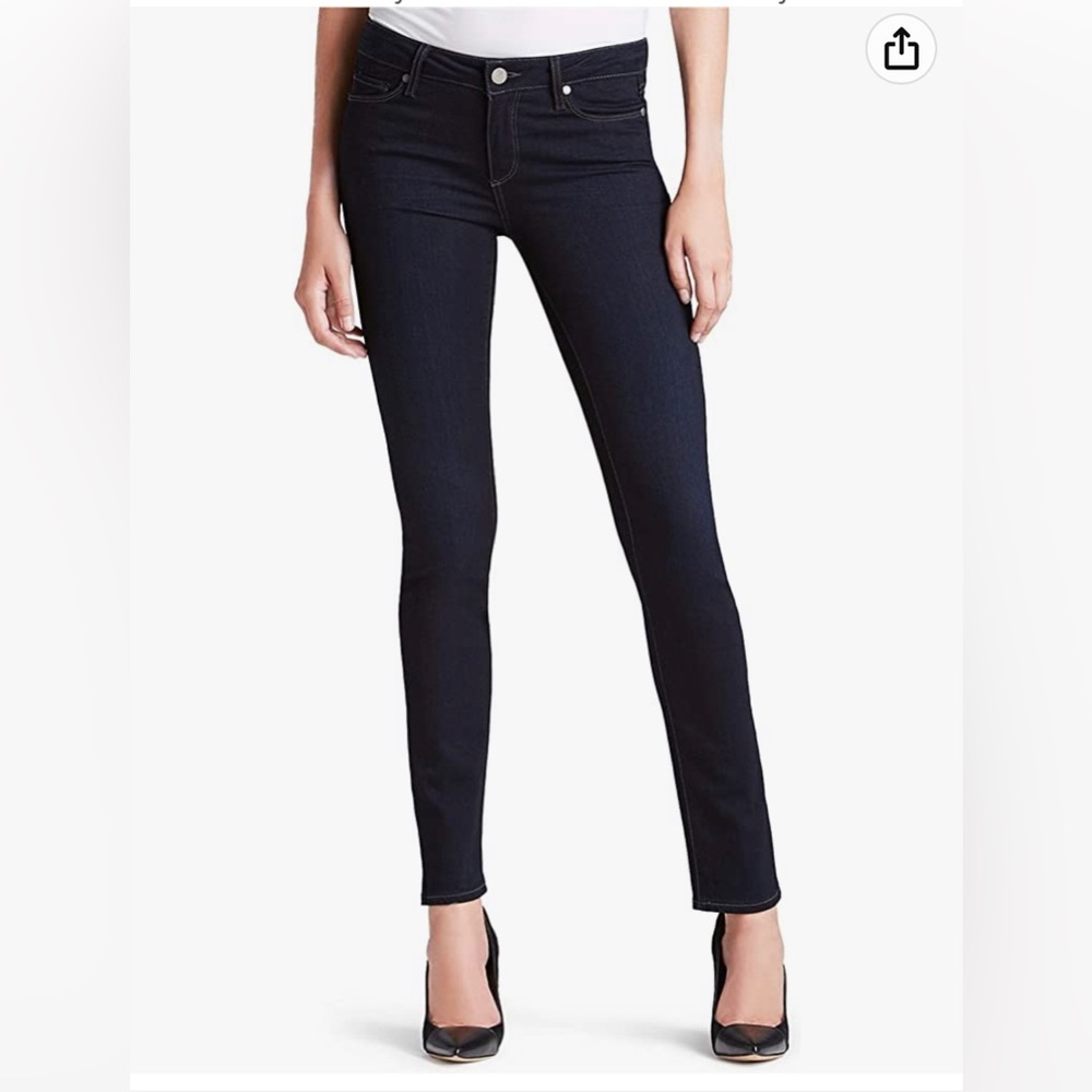 Paige Skyline Skinny Dark Wash - Sz 28